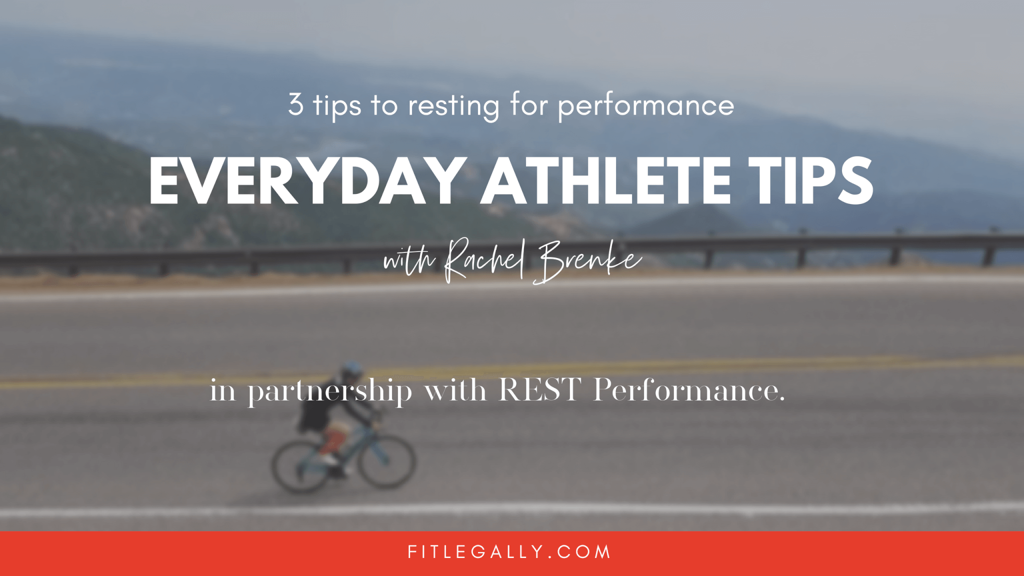 3 tips to resting for performance